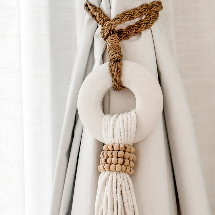 Stone Ring Tassel | 70cm