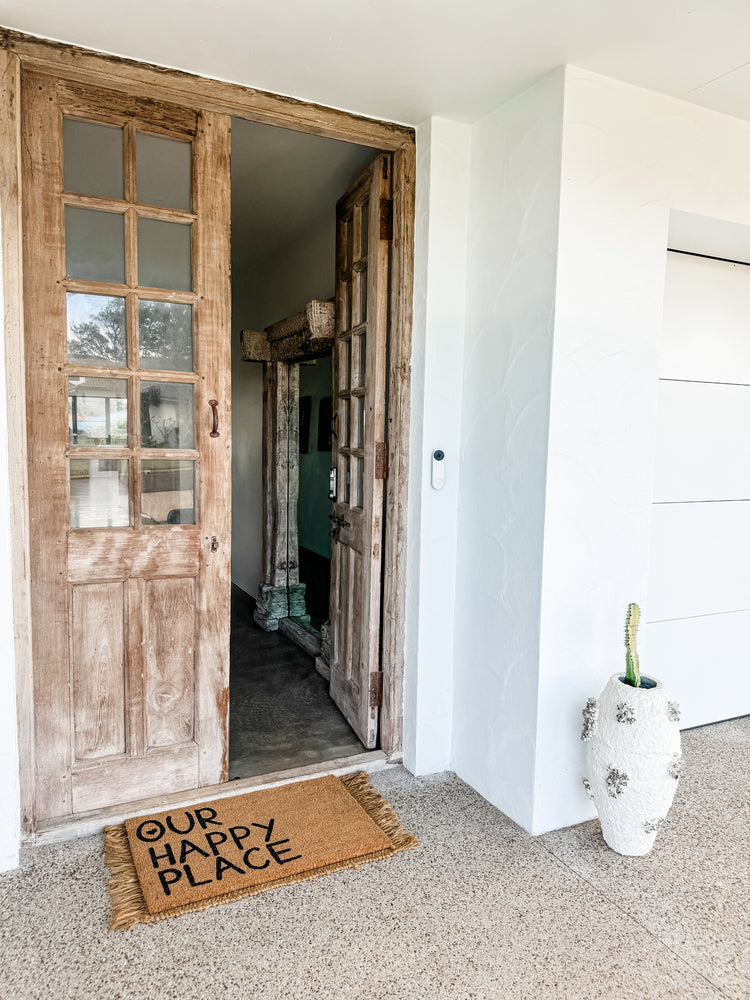 Our Happy Place Doormat