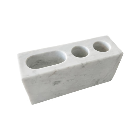 Adele Marble Bathroom Caddy