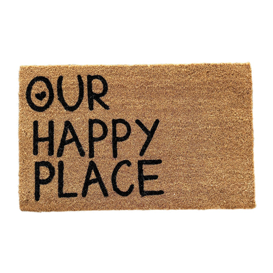 Our Happy Place Doormat