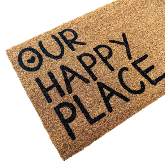 Our Happy Place Doormat