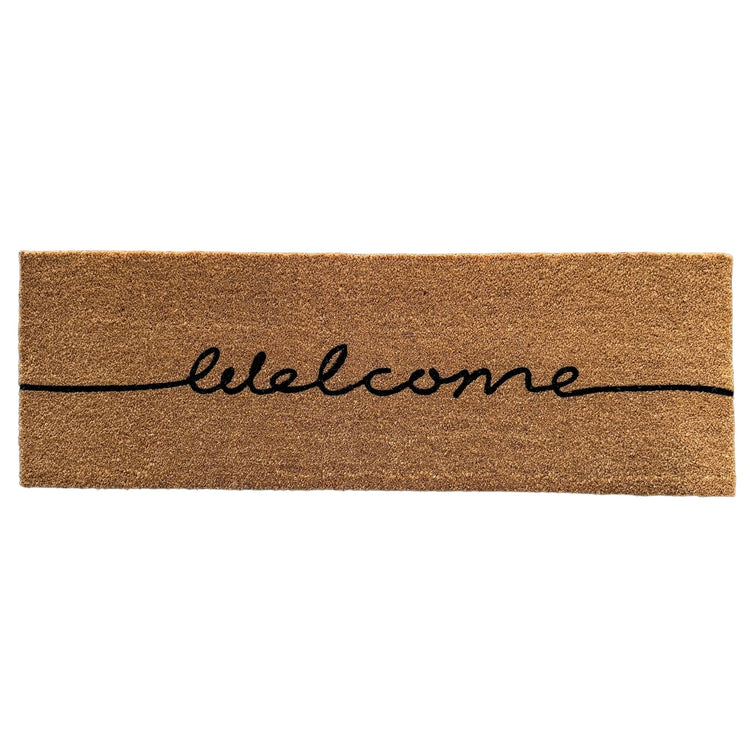 Welcome Script Doormat 40x120cm