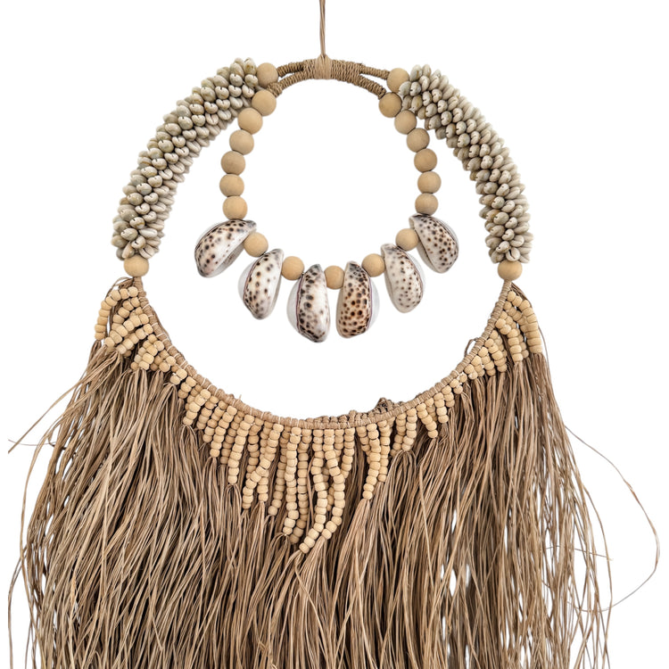 Maui Cowrie Luxe Wall Hanging