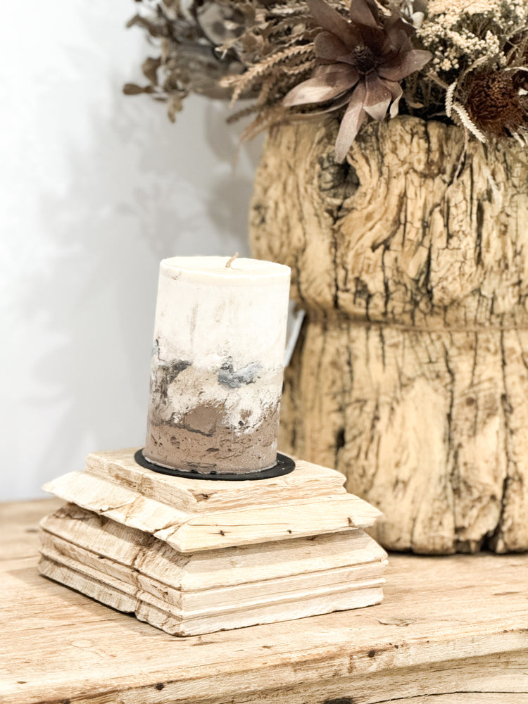 Column Base Candle Holder | Small 3