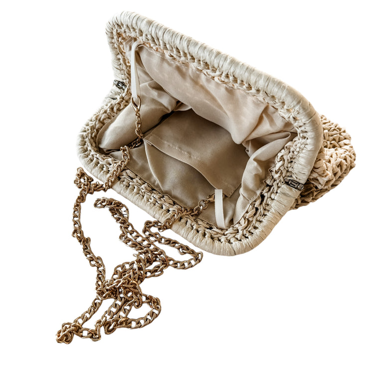 Costa Clutch Bag | Blonde | Willow & the Waves Collection