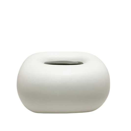 Round Ceramic Tissue Box Preorder