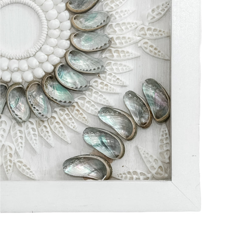Framed Wall Art | Pearled Abalone  | 3 Sizes