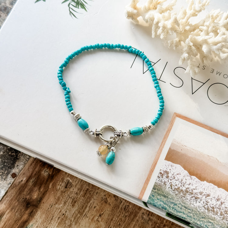 Ocean Serenity Anklet | Willow & the Waves Collection