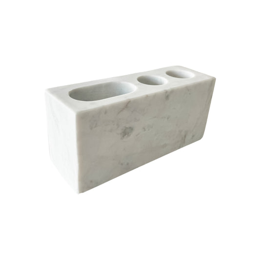 Adele Marble Bathroom Caddy