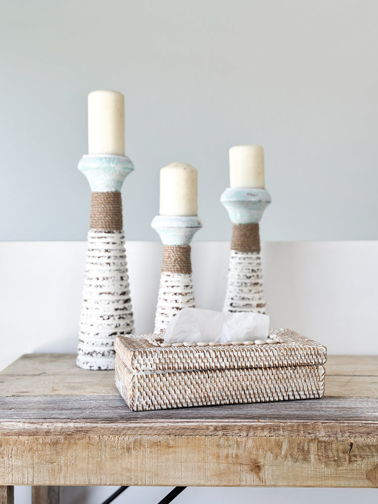 Coastal Candle Holders | Set of 3