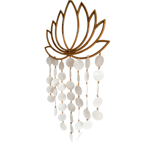 Lotus Wall Hanging | Capiz