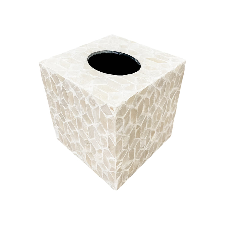 Belle Inlay Tissue Box | Square