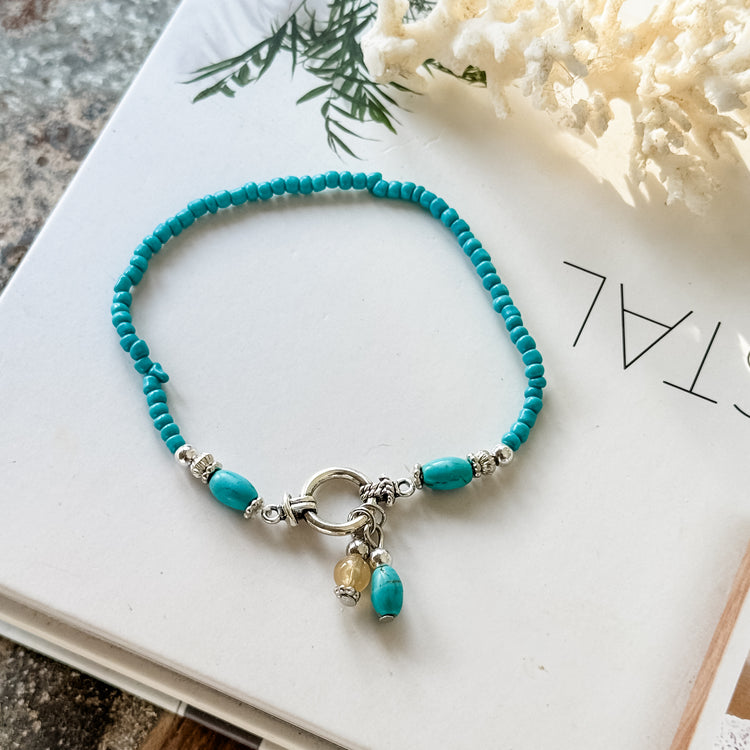 Ocean Serenity Anklet | Willow & the Waves Collection