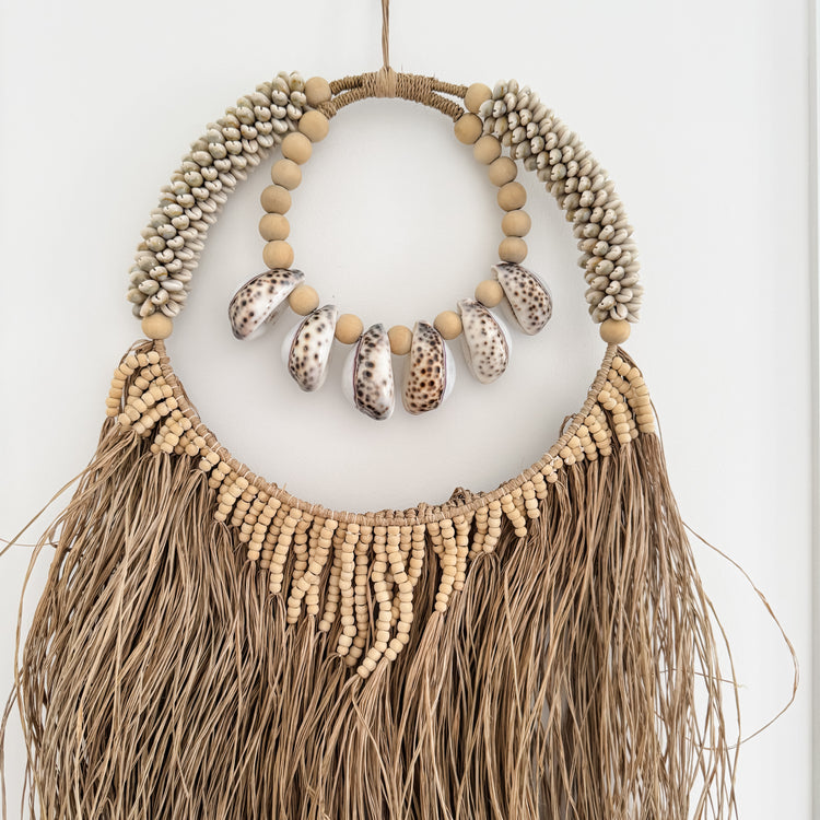 Maui Cowrie Luxe Wall Hanging