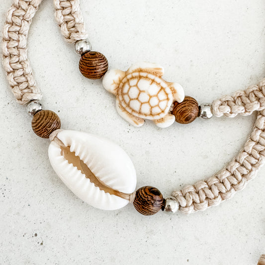 Ocean Soul Anklet/Bracelet Set | Willow & the Waves Collection