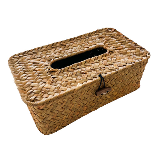 Rattan Tissue Box