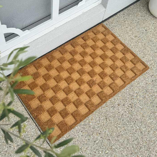 Check Mate Impression Doormat