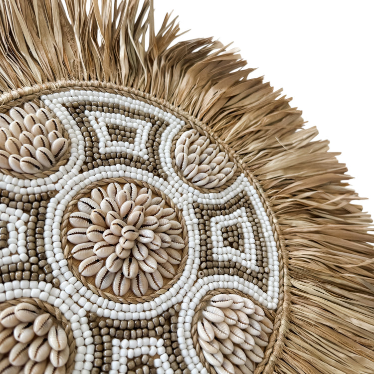 Bora Bora Juju | Beaded | Natural & White