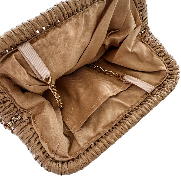 Costa Clutch Bag | Brown | Willow & the Waves Collection