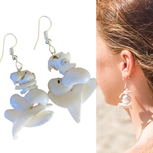 Ocean Jewels Earrings | White